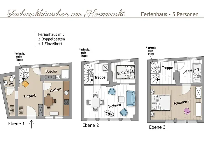 Fachwerkhaeuschen Am Kornmarkt - Herzlich &